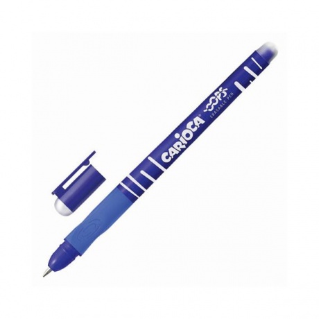 Ручка стираемая гелевая Carioca Oops (43039/02) синяя - фото 1