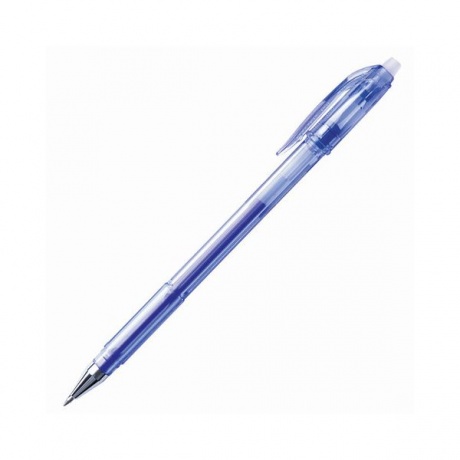 Ручка стираемая гелевая Crown Erasable Jell (EG028) синяя (12 шт. в уп-ке) - фото 1