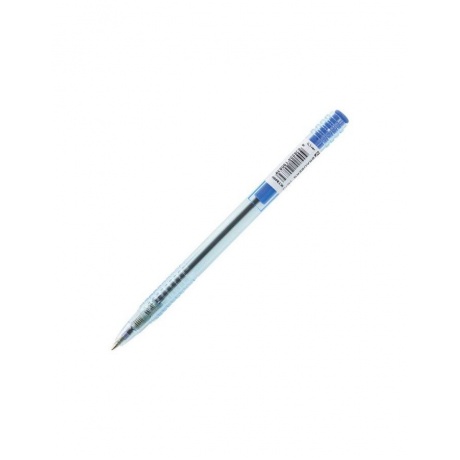 Ручка шариковая масляная автоматическая BRAUBERG Click Blue, СИНЯЯ, тонированный корпус, узел 1 мм, линия письма 0,5 мм, OBPR136, (100 шт.) - фото 2