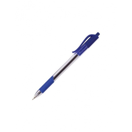 Ручка шариковая масляная автоматическая BRAUBERG Extra Glide R-Grip, СИНЯЯ, узел 0,7 мм, линия письма 0,35 мм, OBPR158, (24 шт.) - фото 1