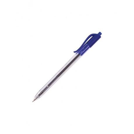 Ручка шариковая масляная автоматическая BRAUBERG Extra Glide R, СИНЯЯ, трёхгранный корпус, узел 0,7 мм, линия письма 0,35 мм, OBPR165, (24 шт.) - фото 1