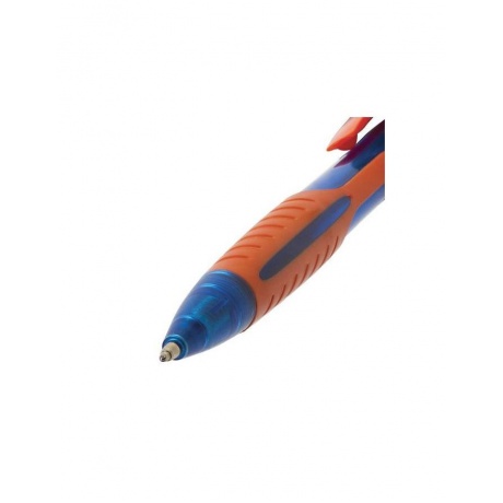 Ручка шариковая масляная автоматическая BRAUBERG Phantom color, СИНЯЯ, узел 0,7 мм, линия письма 0,35 мм, OBPR204, (24 шт.) - фото 7
