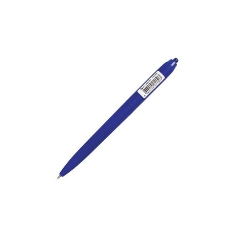 Ручка шариковая масляная автоматическая BRAUBERG Sky Blue, СИНЯЯ, soft-touch, узел 0,7 мм, линия письма 0,35 мм, BPR173, (24 шт.) - фото 2