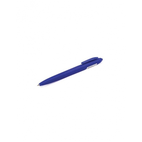 Ручка шариковая масляная автоматическая BRAUBERG Sky Blue, СИНЯЯ, soft-touch, узел 0,7 мм, линия письма 0,35 мм, BPR173, (24 шт.) - фото 5
