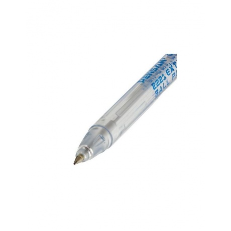 Ручка шариковая масляная PENSAN Global-21, СИНЯЯ, корпус прозрачный, узел 0,5 мм, линия письма 0,3 мм, 2221, (36 шт.) - фото 4