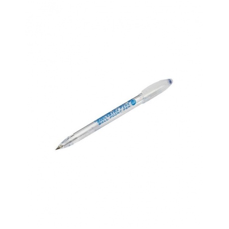 Ручка шариковая масляная PENSAN Global-21, СИНЯЯ, корпус прозрачный, узел 0,5 мм, линия письма 0,3 мм, 2221, (36 шт.) - фото 6