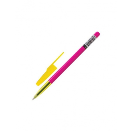 Ручка шариковая BRAUBERG Color, СИНЯЯ, корпус ассорти, узел 1 мм, линия письма 0,5 мм, 141507, (96 шт.) - фото 2