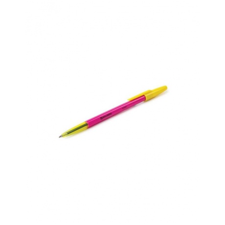Ручка шариковая BRAUBERG Color, СИНЯЯ, корпус ассорти, узел 1 мм, линия письма 0,5 мм, 141507, (96 шт.) - фото 9