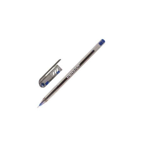 Ручка шариковая масляная PENSAN My-Tech, СИНЯЯ, игольчатый узел 0,7 мм, линия письма 0,35 мм, 2240, (50 шт.) - фото 2