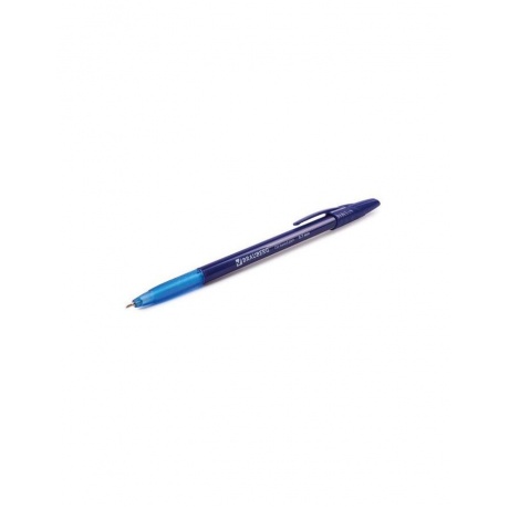 Ручка шариковая масляная BRAUBERG Oil Base, СИНЯЯ, корпус синий, узел 0,7 мм, линия письма 0,35 мм, 141634, (24 шт.) - фото 6