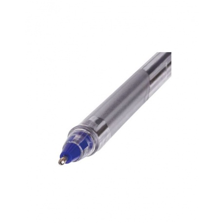 Ручка шариковая масляная BRAUBERG Extra Glide, СИНЯЯ, трехгранная, узел 1 мм, линия письма 0,5 мм, OBP227, (36 шт.) - фото 4