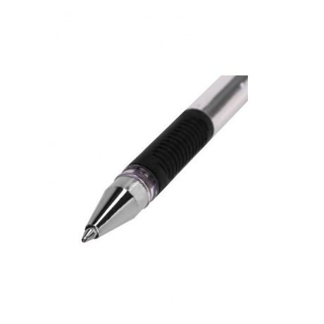 Ручка шариковая с грипом BRAUBERG X-Writer, ЧЕРНАЯ, узел 0,7 мм, линия письма 0,35 мм, BP197, (50 шт.) - фото 4