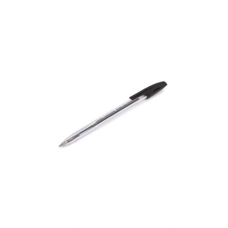 Ручка шариковая BRAUBERG X-333, ЧЕРНАЯ, корпус прозрачный, узел 0,7 мм, линия письма 0,35 мм, BP164, (100 шт.) - фото 6