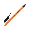 Ручка шариковая BRAUBERG X-333 Orange, ЧЕРНАЯ, корпус оранжевый,...