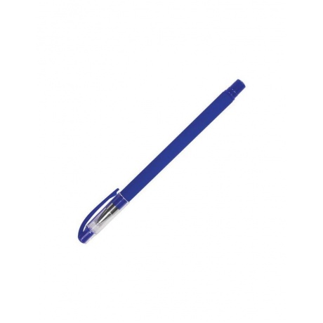 Ручка шариковая масляная BRAUBERG Matt, СИНЯЯ, корпус синий, узел 0,7 мм, линия письма 0,35 мм, 142486, (24 шт.) - фото 3