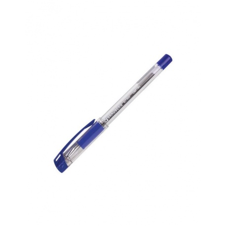 Ручка шариковая масляная с грипом BRAUBERG Active, СИНЯЯ, узел 0,7 мм, линия письма 0,35 мм, OBP105, (24 шт.) - фото 3