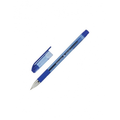 Ручка шариковая масляная с грипом BRAUBERG Max-Oil Tone, СИНЯЯ, узел 0,7 мм, линия письма 0,35 мм, OBP113, (24 шт.) - фото 1