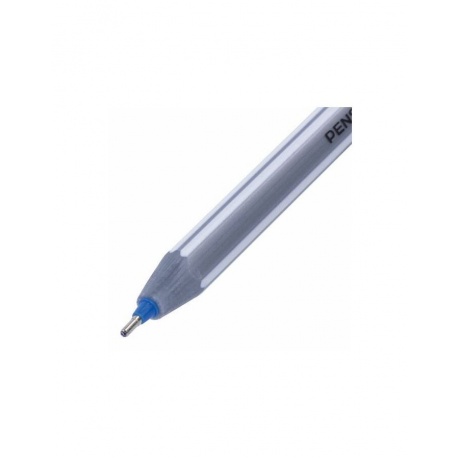 Ручка шариковая масляная PENSAN Triball, СИНЯЯ, трехгранная, узел 1 мм, линия письма 0,5 мм, 1003/12, (36 шт.) - фото 4
