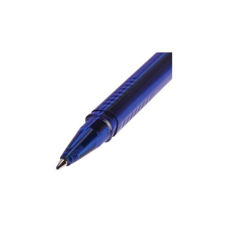 Ручка шариковая масляная BRAUBERG Marine, СИНЯЯ, корпус тонированный синий, узел 0,7 мм, линия письма 0,3 мм, OBP133, (60 шт.) - фото 4