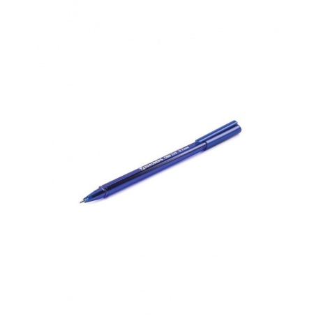Ручка шариковая масляная BRAUBERG Marine, СИНЯЯ, корпус тонированный синий, узел 0,7 мм, линия письма 0,3 мм, OBP133, (60 шт.) - фото 6
