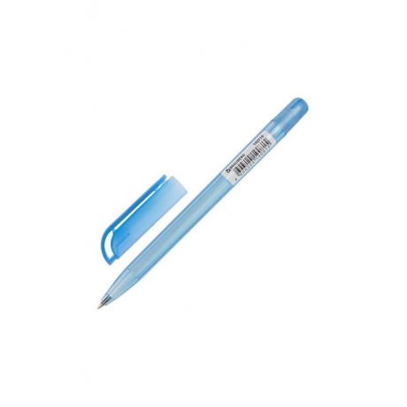 Ручка шариковая масляная BRAUBERG Olive Pen Tone, СИНЯЯ, корпус тонированный, узел 0,7 мм, линия письма 0,35 мм, OBP134, (60 шт.) - фото 2