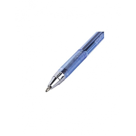 Ручка шариковая STAFF AA-927, СИНЯЯ, корпус тонированный, хромированные детали, 0,7 мм, линия 0,35 мм, BP105, (100 шт.) - фото 4