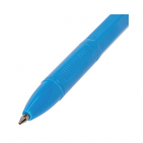 Ручка шариковая BRAUBERG X-333 NEON SOLID, СИНЯЯ, корпус ассорти, узел 0,7 мм, линия письма 0,35 мм, BP156, (100 шт.) - фото 8