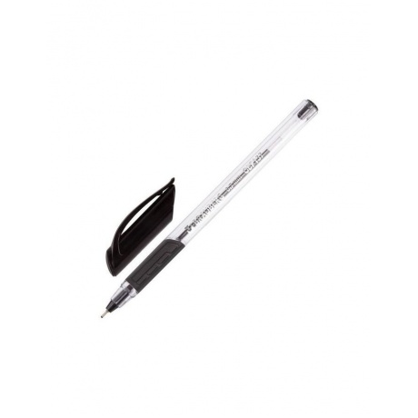 Ручка шариковая масляная BRAUBERG Extra Glide GT, ЧЕРНАЯ, трехгранная, узел 0,7 мм, линия письма 0,35 мм, OBP137, (36 шт.) - фото 1