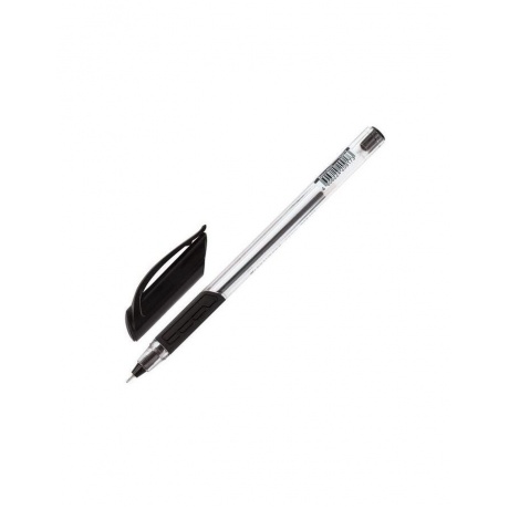 Ручка шариковая масляная BRAUBERG Extra Glide GT, ЧЕРНАЯ, трехгранная, узел 0,7 мм, линия письма 0,35 мм, OBP137, (36 шт.) - фото 2