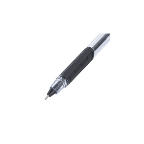 Ручка шариковая масляная BRAUBERG Extra Glide GT, ЧЕРНАЯ, трехгранная, узел 0,7 мм, линия письма 0,35 мм, OBP137, (36 шт.) - фото 4