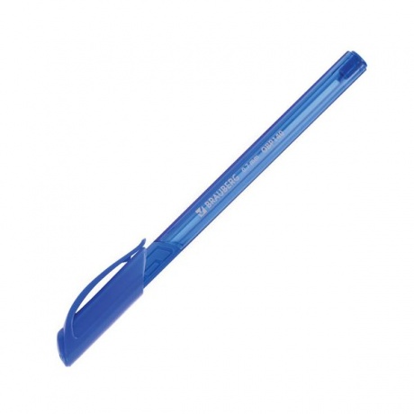 Ручка шариковая масляная BRAUBERG Extra Glide GT Tone, СИНЯЯ, узел 0,7 мм, линия письма 0,35 мм, OBP140, (36 шт.) - фото 3