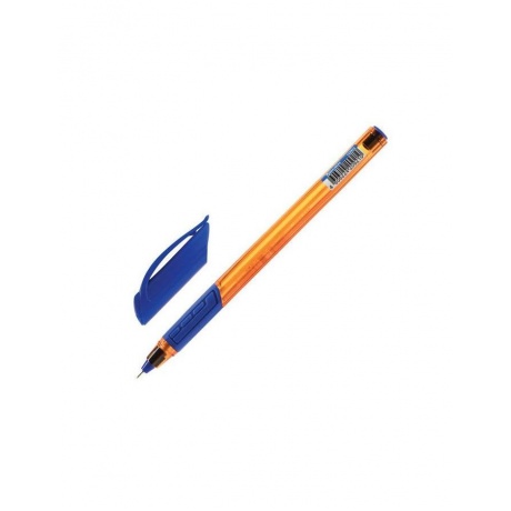 Ручка шариковая масляная BRAUBERG Extra Glide GT Tone Orange, СИНЯЯ, узел 0,7 мм, линия письма 0,35 мм, OBP144, (36 шт.) - фото 2