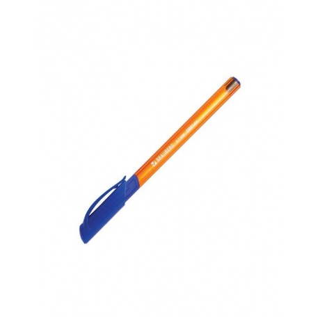 Ручка шариковая масляная BRAUBERG Extra Glide GT Tone Orange, СИНЯЯ, узел 0,7 мм, линия письма 0,35 мм, OBP144, (36 шт.) - фото 3