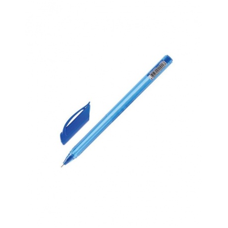Ручка шариковая масляная BRAUBERG Extra Glide Tone, СИНЯЯ, трехгранная, узел 0,7 мм, линия письма 0,35 мм, OBP145, (36 шт.) - фото 2