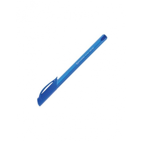 Ручка шариковая масляная BRAUBERG Extra Glide Tone, СИНЯЯ, трехгранная, узел 0,7 мм, линия письма 0,35 мм, OBP145, (36 шт.) - фото 3