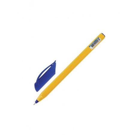 Ручка шариковая масляная BRAUBERG Extra Glide Orange, СИНЯЯ, трехгранная, узел 0,7 мм, линия письма 0,35 мм, OBP149, (36 шт.) - фото 2