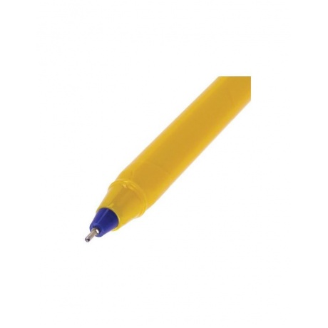 Ручка шариковая масляная BRAUBERG Extra Glide Orange, СИНЯЯ, трехгранная, узел 0,7 мм, линия письма 0,35 мм, OBP149, (36 шт.) - фото 4