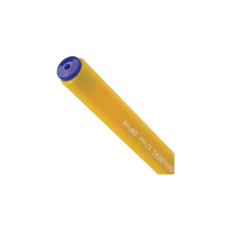 Ручка шариковая масляная BRAUBERG Extra Glide Orange, СИНЯЯ, трехгранная, узел 0,7 мм, линия письма 0,35 мм, OBP149, (36 шт.) - фото 5