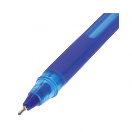 Ручка шариковая масляная BRAUBERG Extra Glide Soft Blue, СИНЯЯ, узел 0,7 мм, линия письма 0,35 мм, OBP150, (24 шт.) - фото 4