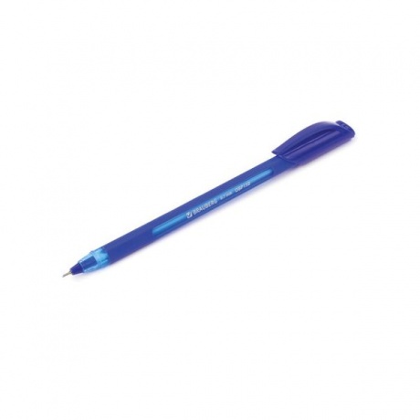 Ручка шариковая масляная BRAUBERG Extra Glide Soft Blue, СИНЯЯ, узел 0,7 мм, линия письма 0,35 мм, OBP150, (24 шт.) - фото 6