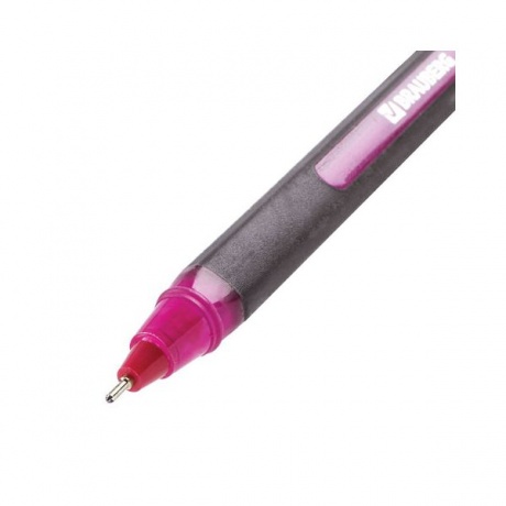 Ручка шариковая масляная BRAUBERG Extra Glide Soft Color, СИНЯЯ, узел 0,7 мм, линия письма 0,35 мм, OBP156, (24 шт.) - фото 8