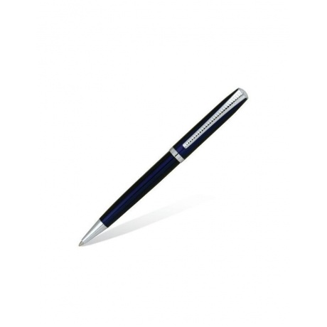 Ручка бизнес-класса шариковая BRAUBERG Cayman Blue, корпус синий, узел 1 мм, линия письма 0,7 мм, синяя, 141409 - фото 2