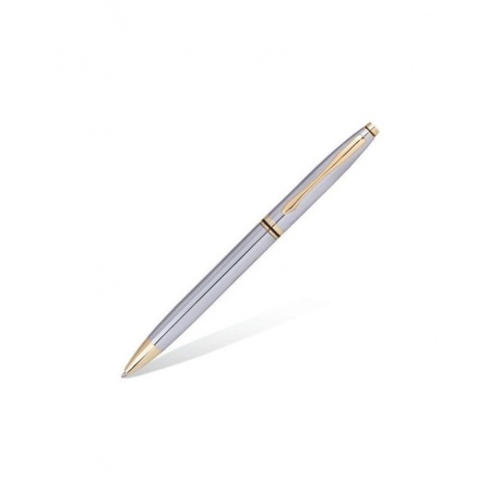 Ручка бизнес-класса шариковая BRAUBERG De Luxe Silver, корпус серебристый, узел 1 мм, линия письма 0,7 мм, синяя, 141414 - фото 2