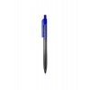 Ручка шариковая Deli Arrow EQ01330 синяя, корпус розрачный/синий...