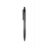 Ручка шариковая Deli Arrow EQ01320 черная, корпус прозрачный/чер...