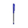 Ручка шариковая Deli Arrow EQ01630 синяя, корпус прозрачный/сини...