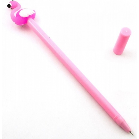 Ручка Эврика Фламинго 99190 Pink - фото 1