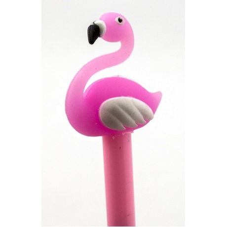 Ручка Эврика Фламинго 99190 Pink - фото 2