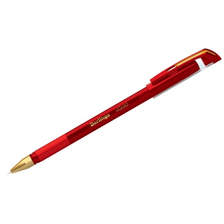 Ручка шариковая Berlingo xGold CBp_07502 Red - фото 1