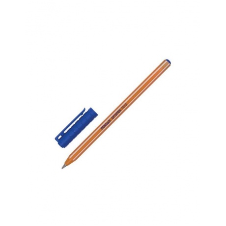 Ручка шариковая масляная PENSAN Officepen 1010, СИНЯЯ, корпус оранжевый, 1мм, линия 0,8мм, 1010/60 (60 шт.)  - фото 1